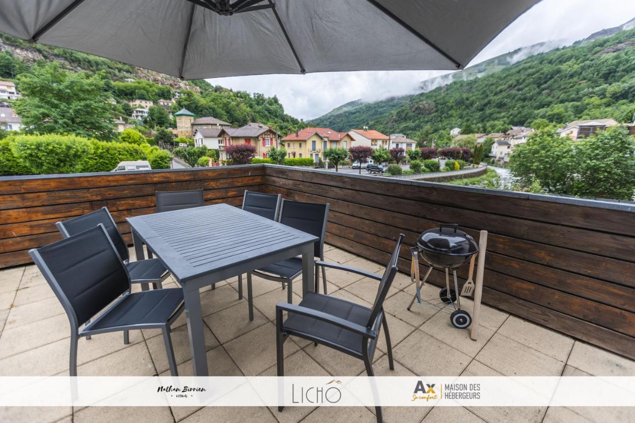La Terrasse Bleue Leilighet Ax-les-Thermes Eksteriør bilde